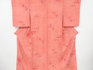 花模様小紋着物